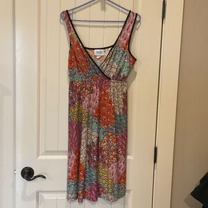 Colorful Sleeveless Coverup